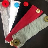 Headband With Buttons by Simply Scrubs, Style: HEADBAND